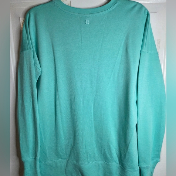 Sweaty Betty After Class Sport Sweatshirt Green Size 4 US - Picture 6 of 10